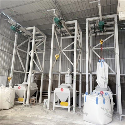 Hệ thống trộn thức ăn định lượng PVC